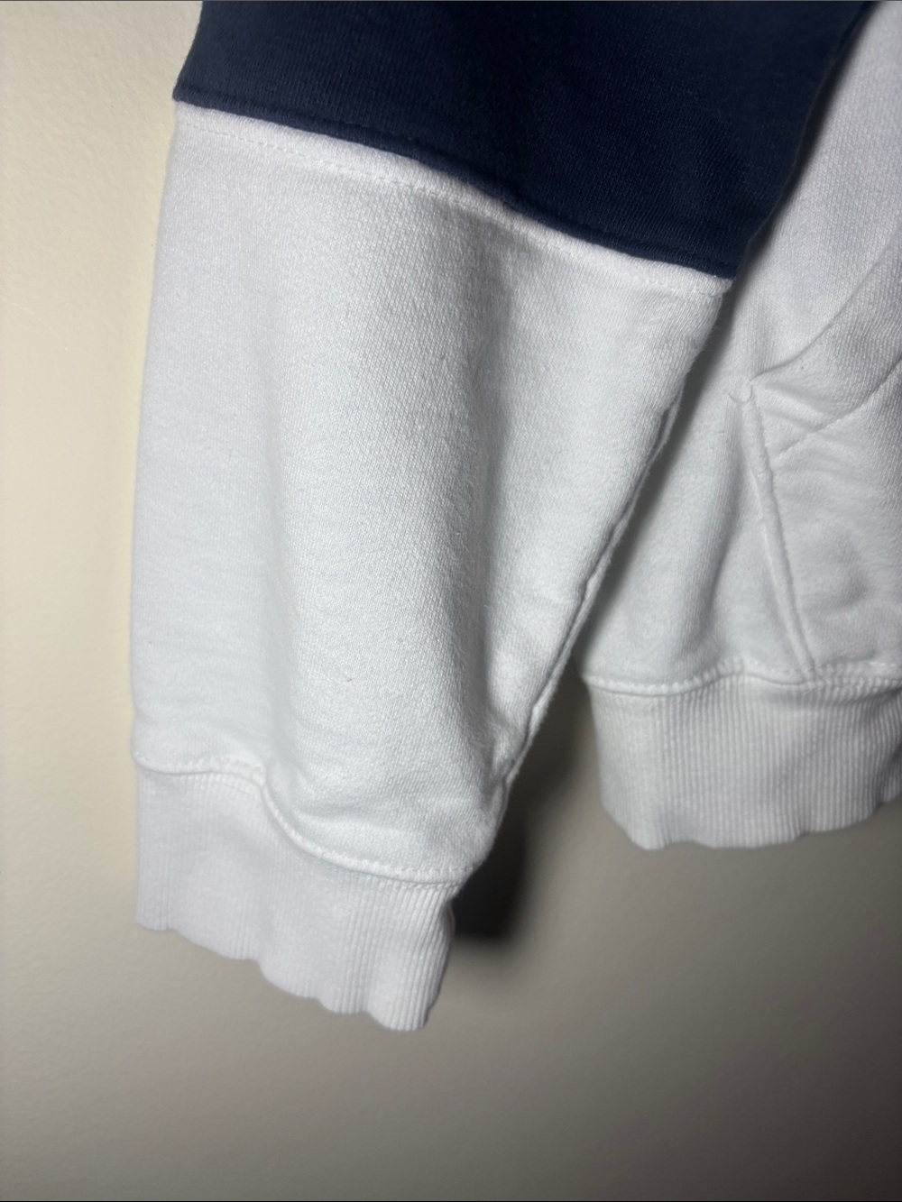 Champion White University of Michigan Pullover Hoodie - Picture 6 of 8
